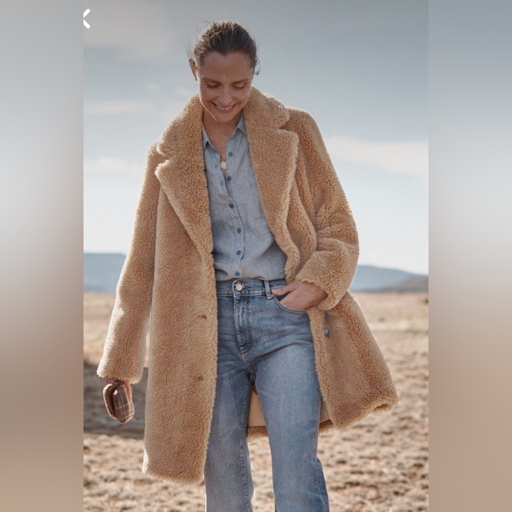 💄SOLD💄Abercrombie Teddy Coat